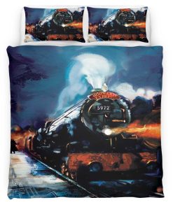 Housse De Couette Harry Potter Poudlard Express 02 Parure de lit Ensemble De Literie
