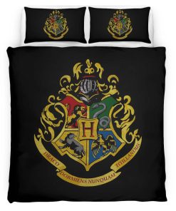 Housse De Couette Harry Potter École de Poudlard 10 Parure de lit Ensemble De Literie