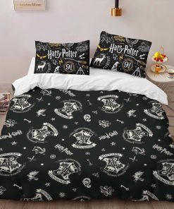 Alternative view of Housse De Couette Harry Potter École de Poudlard 13 Parure de lit Ensemble De Literie