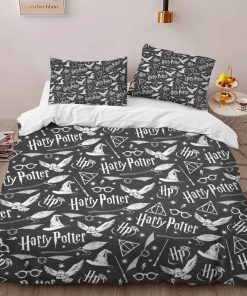 Alternative view of Housse De Couette Harry Potter École de Poudlard 14 Parure de lit Ensemble De Literie