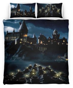 Housse De Couette Harry Potter École de Poudlard 5 Parure de lit Ensemble De Literie