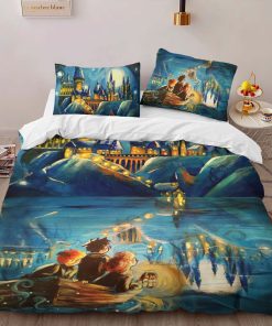 Alternative view of Housse De Couette Harry Potter École de Poudlard 9 Parure de lit Ensemble De Literie
