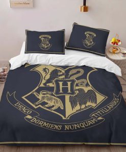 Alternative view of Housse De Couette Logo École de Poudlard Harry Potter 02 Parure de lit Ensemble De Literie