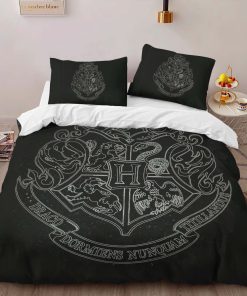 Alternative view of Housse De Couette Logo École de Poudlard Harry Potter 03 Parure de lit Ensemble De Literie