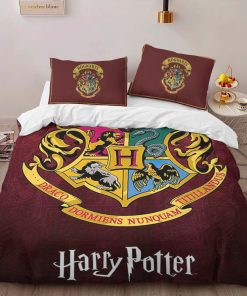 Alternative view of Housse De Couette Logo École de Poudlard Harry Potter Parure de lit Ensemble De Literie