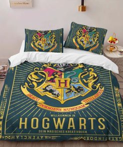 Alternative view of Housse De Couette Harry Potter Poudlard Style Spécial 02 Parure de lit Ensemble De Literie