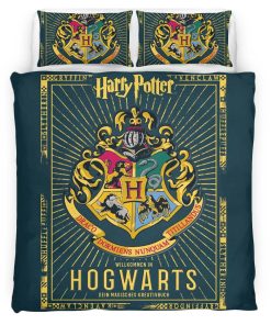 Housse De Couette Harry Potter Poudlard Style Spécial 02 Parure de lit Ensemble De Literie