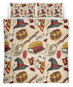 Housse De Couette Chouette Harry Potter 2 Parure de lit Ensemble De Literie