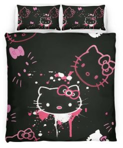 Housse De Couette Hello Kitty 11 Parure de lit Ensemble De Literie