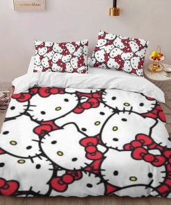 Alternative view of Housse De Couette Hello Kitty 12 Parure de lit Ensemble De Literie