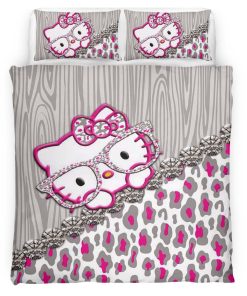Housse De Couette Hello Kitty 13 Parure de lit Ensemble De Literie