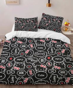Alternative view of Housse De Couette Hello Kitty 8 Parure de lit Ensemble De Literie