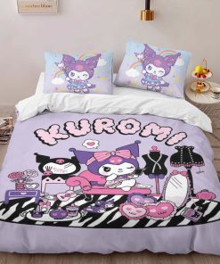 Alternative view of Housse De Couette Hello Kitty Kuromi 04 Parure de lit Ensemble De Literie