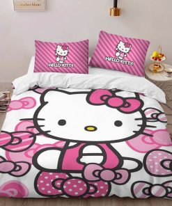 Alternative view of Housse De Couette Hello Kitty Rose 01 Parure de lit Ensemble De Literie