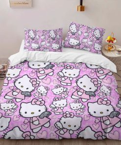 Alternative view of Housse De Couette Hello Kitty Rose 03 Parure de lit Ensemble De Literie