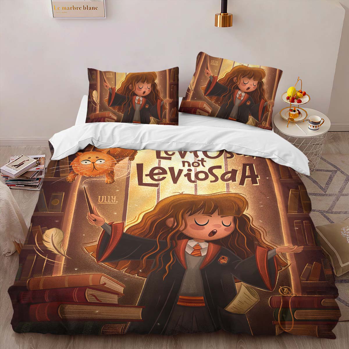 Housse De Couette Hermione Granger Harry Potter Parure de lit Ensemble De Literie – Image 2