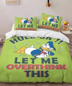 Alternative view of Housse De Couette Donald Duck « Hold on Let me Overthink This » Parure de lit Ensemble De Literie