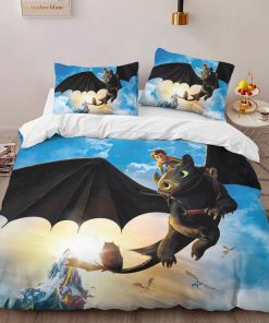 Alternative view of Housse De Couette Dragons Personnages 02 Parure de lit Ensemble De Literie
