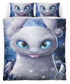Housse De Couette Dragons Furie Éclair Parure de lit Ensemble De Literie