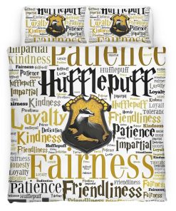 Housse De Couette Poufsouffle Harry Potter 6 Parure de lit Ensemble De Literie