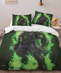 Alternative view of Housse De Couette Hulk Avengers Marvel 1003 Parure de lit Ensemble De Literie