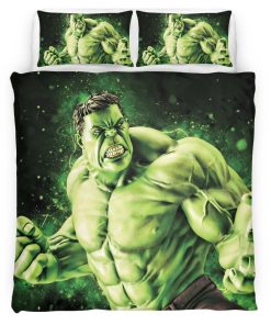Housse De Couette Hulk Avengers Marvel 1006 Parure de lit Ensemble De Literie