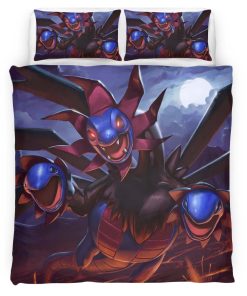 Housse De Couette Hydreigon Pokémon 5 Parure de lit Ensemble De Literie