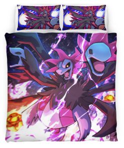 Housse De Couette Hydreigon Pokémon 7 Parure de lit Ensemble De Literie
