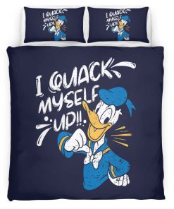 Housse De Couette Donald Duck « I Quack Myself Up » Parure de lit Ensemble De Literie