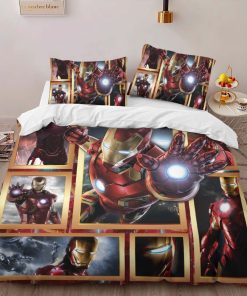 Alternative view of Housse De Couette Iron Man Avengers Marvel 1002 Parure de lit Ensemble De Literie