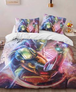 Alternative view of Housse De Couette Iron Man Avengers Marvel 1006 Parure de lit Ensemble De Literie