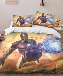 Alternative view of Housse De Couette Iron Man Avengers Marvel 1007 Parure de lit Ensemble De Literie