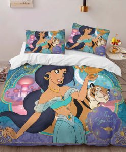 Alternative view of Housse De Couette Jasmine et Rajah – Aladdin 03 Parure de lit Ensemble De Literie