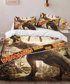 Alternative view of Housse De Couette Jurassic World Dinosaure au Musée Parure de lit Ensemble De Literie
