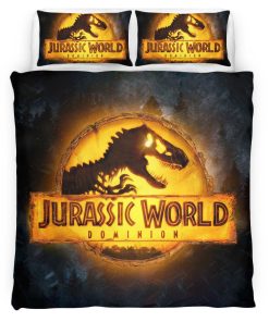 Housse De Couette Jurassic World Dominion Parure de lit Ensemble De Literie