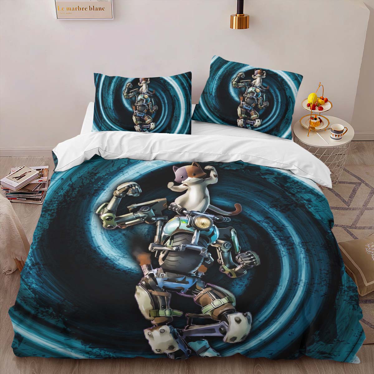 Housse De Couette Kit Skin Fortnite Battle Royale Parure de lit Ensemble De Literie – Image 2