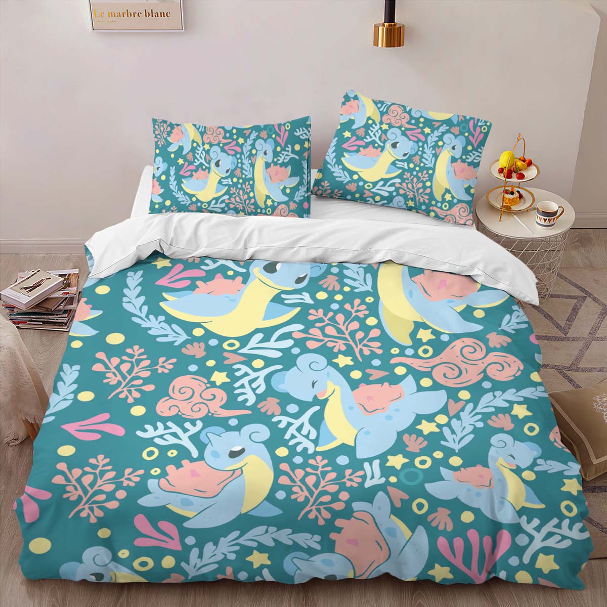 Housse De Couette Lokhlass Pokémon Parure de lit Ensemble De Literie – Image 2