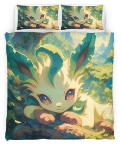 Housse De Couette Phyllali Pokémon 3 Parure de lit Ensemble De Literie