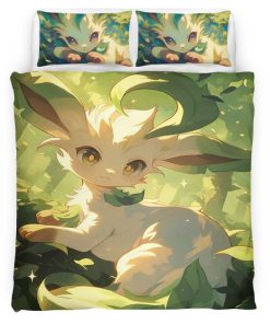 Housse De Couette Phyllali Pokémon 4 Parure de lit Ensemble De Literie