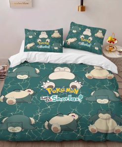 Alternative view of Housse De Couette Ronflex « Let’s Go » Pokémon Parure de lit Ensemble De Literie