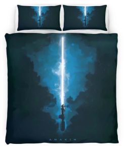 Housse De Couette Sabres Laser Anakin Skywalker Star Wars Parure de lit Ensemble De Literie