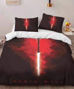 Alternative view of Housse De Couette Sabre Laser Dark Maul Star Wars Parure de lit Ensemble De Literie