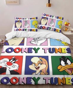 Alternative view of Housse De Couette Looney Tunes Tous les personnages 06 Parure de lit Ensemble De Literie