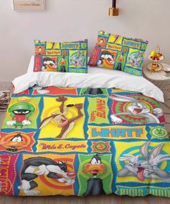 Alternative view of Housse De Couette Looney Tunes Tous les personnages 07 Parure de lit Ensemble De Literie