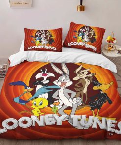Alternative view of Housse De Couette Looney Tunes Tous les personnages 11 Parure de lit Ensemble De Literie