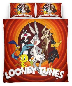 Housse De Couette Looney Tunes Tous les personnages 11 Parure de lit Ensemble De Literie