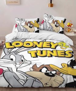 Alternative view of Housse De Couette Looney Tunes Tous les personnages 12 Parure de lit Ensemble De Literie