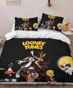 Alternative view of Housse De Couette Looney Tunes Tous les personnages 13 Parure de lit Ensemble De Literie