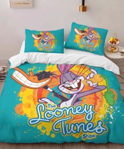 Alternative view of Housse De Couette Bugs Bunny et Daffy Duck Parure de lit Ensemble De Literie