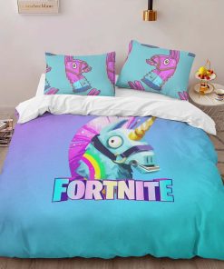 Alternative view of Housse De Couette Lama de Butin Fortnite 4 Parure de lit Ensemble De Literie